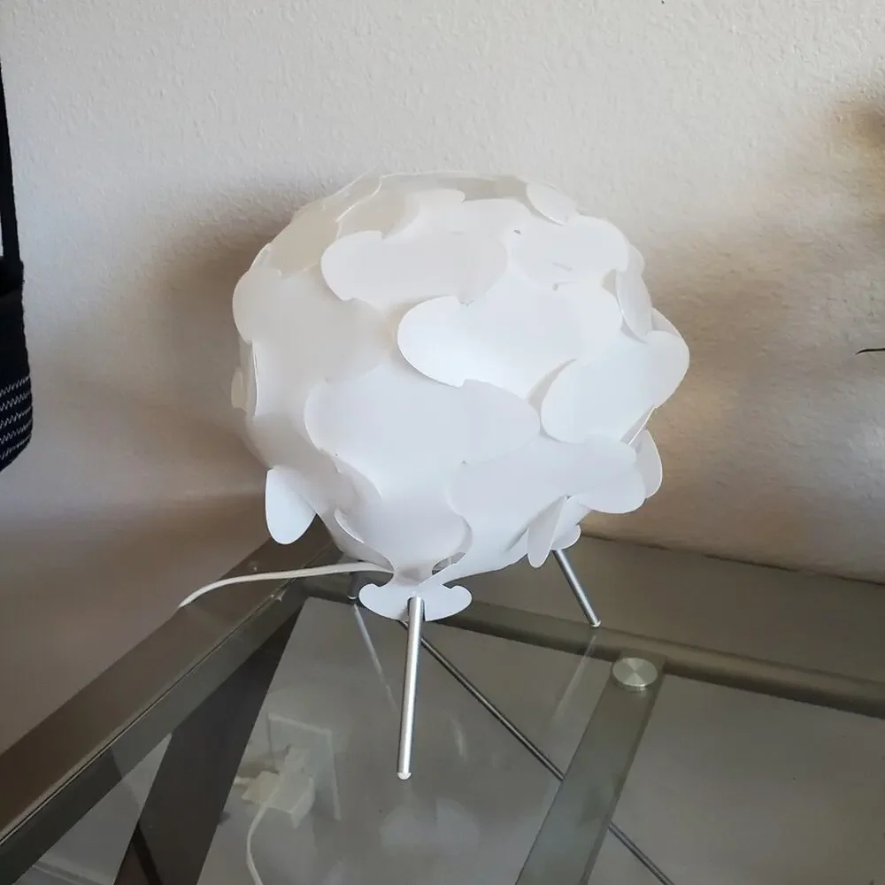 Ikea Interlocking Pieces Fillsta white Table Lamp